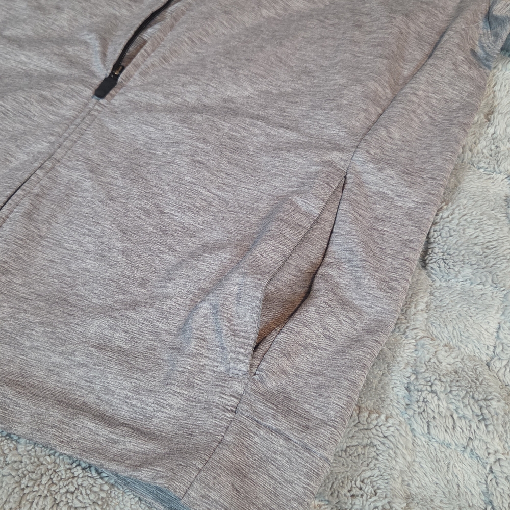 Nike Men's Gray Full-Zip Jacket Size Small - Picture 7 of 13